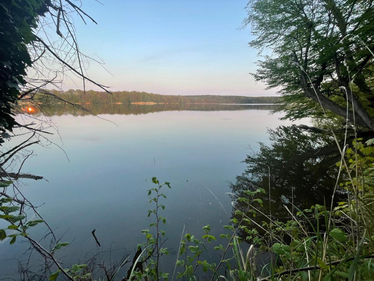 100M2 Fewo Im Haus Am See Mit Garten Bei Potsdam Schwielowsee Exterior foto