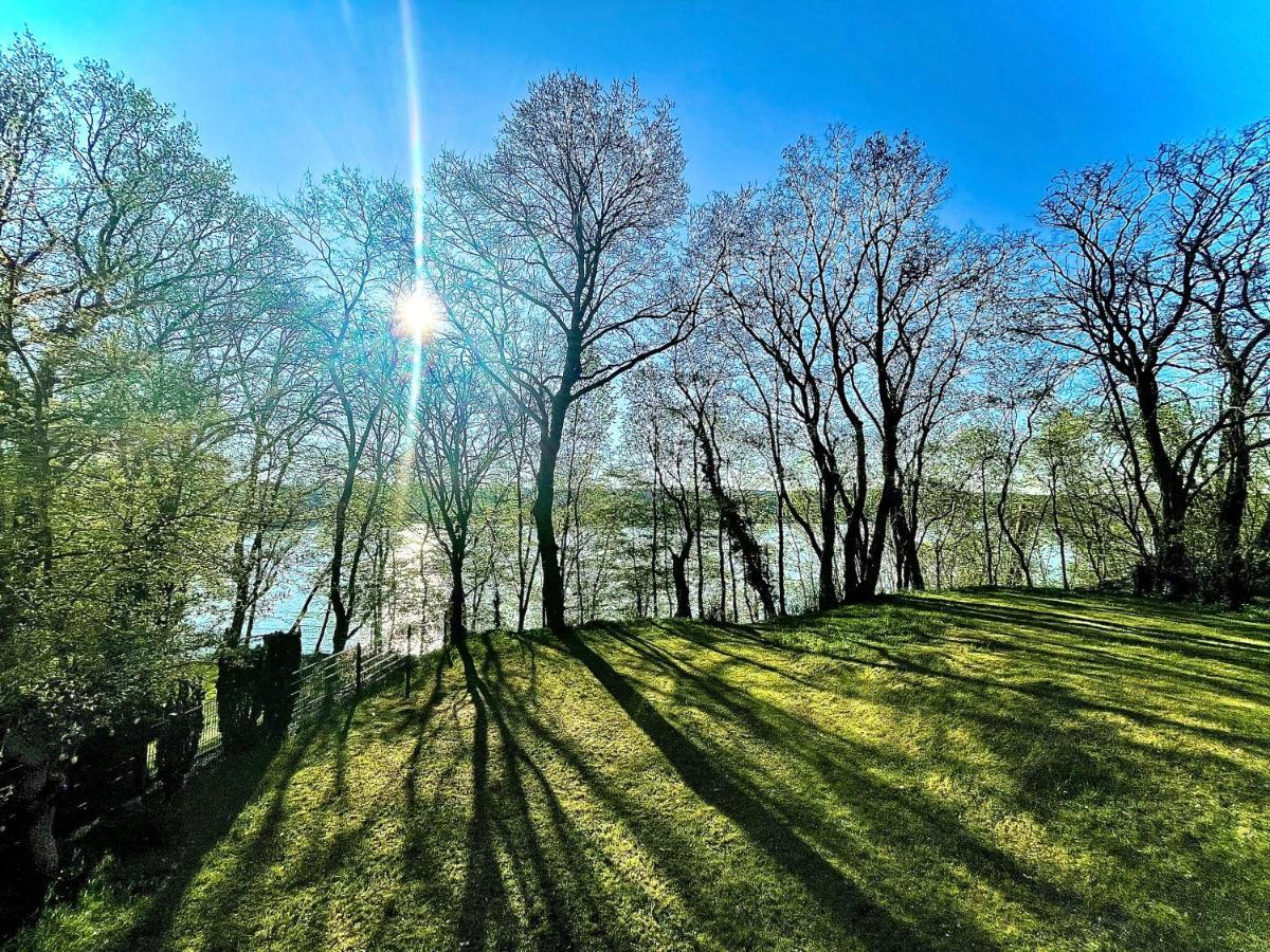 100M2 Fewo Im Haus Am See Mit Garten Bei Potsdam Schwielowsee Exterior foto