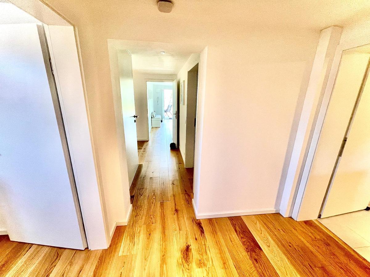 100M2 Fewo Im Haus Am See Mit Garten Bei Potsdam Schwielowsee Exterior foto